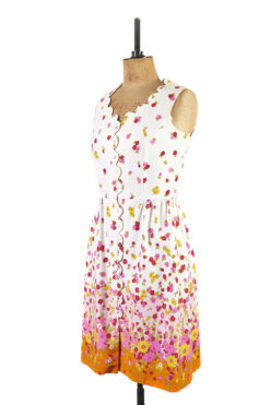 Floral Day Dress c.1960