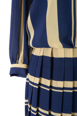Nautical Flapper Dress by Gina Bacconi, Size 14