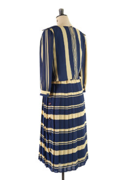Nautical Flapper Dress by Gina Bacconi, Size 14