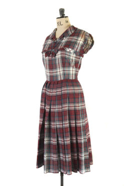 Tartan Dress c.1950