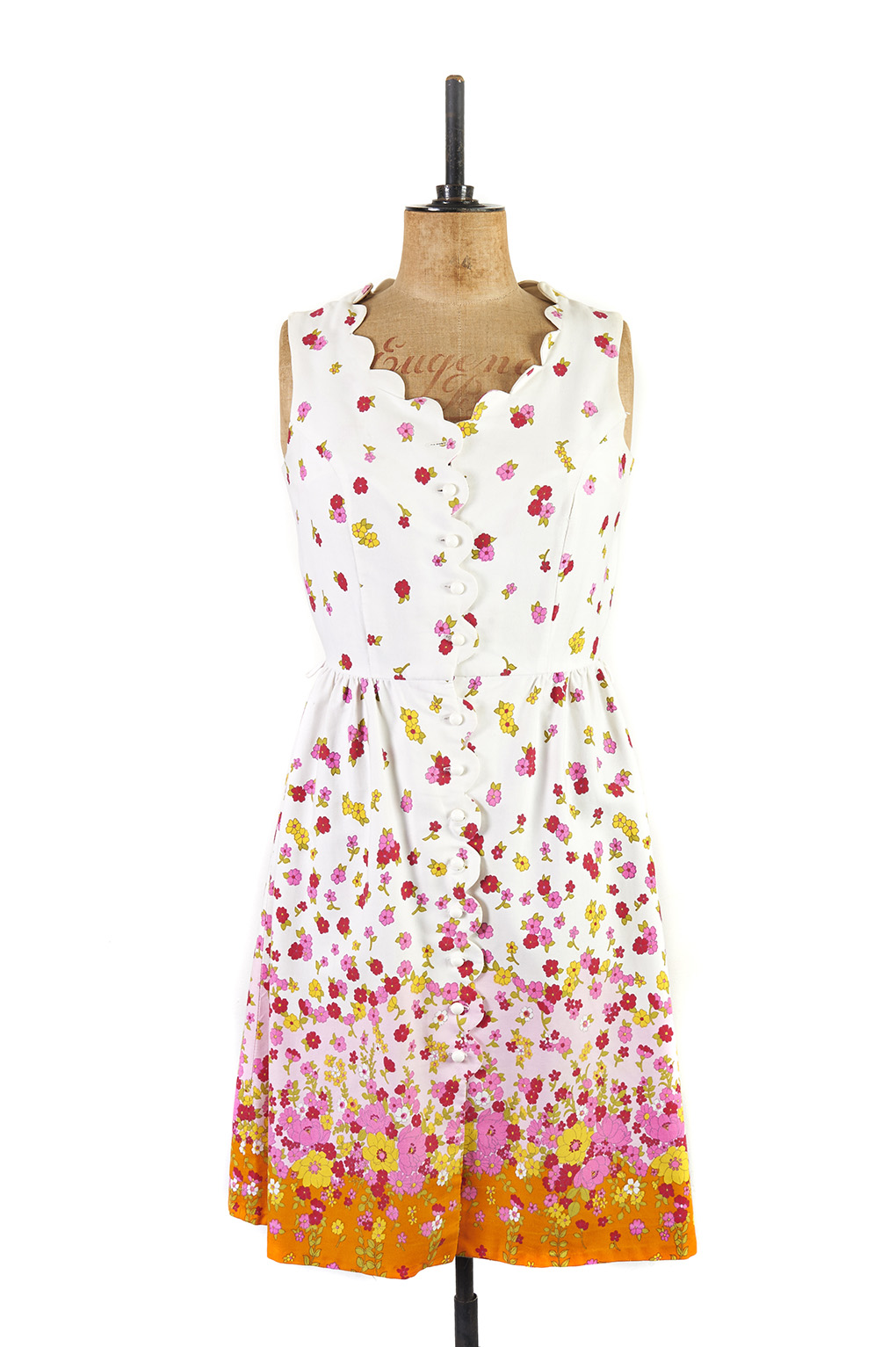 Floral Day Dress c.1960