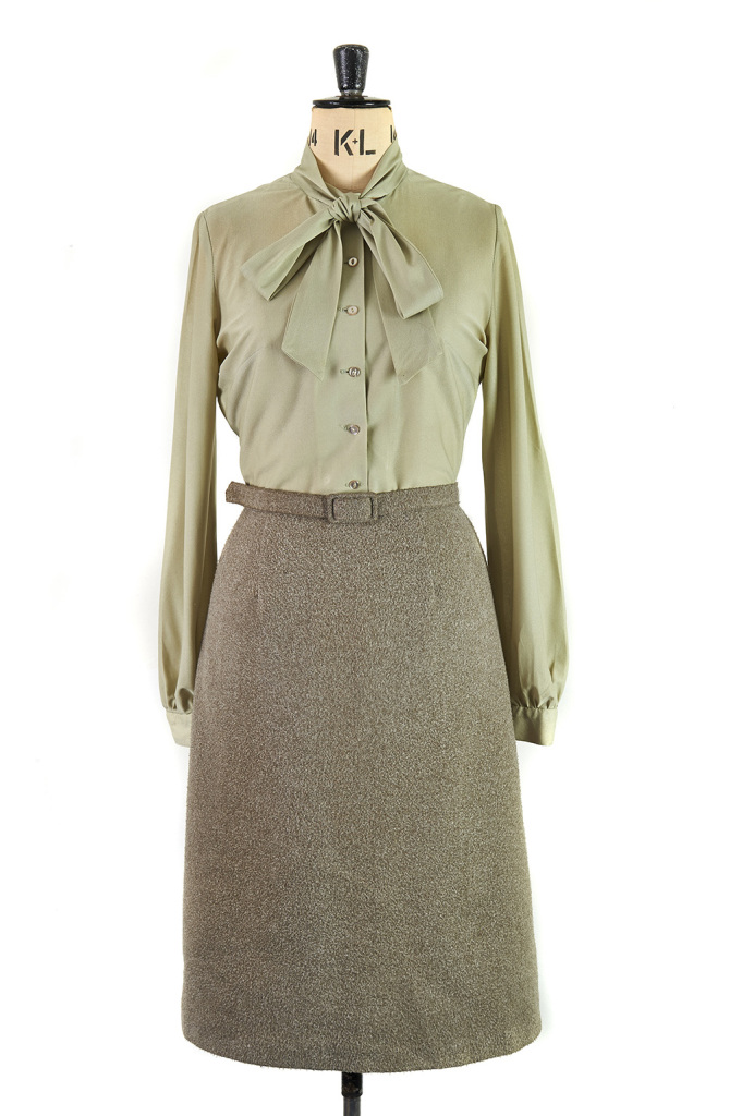 Pussy Willow Border Dress