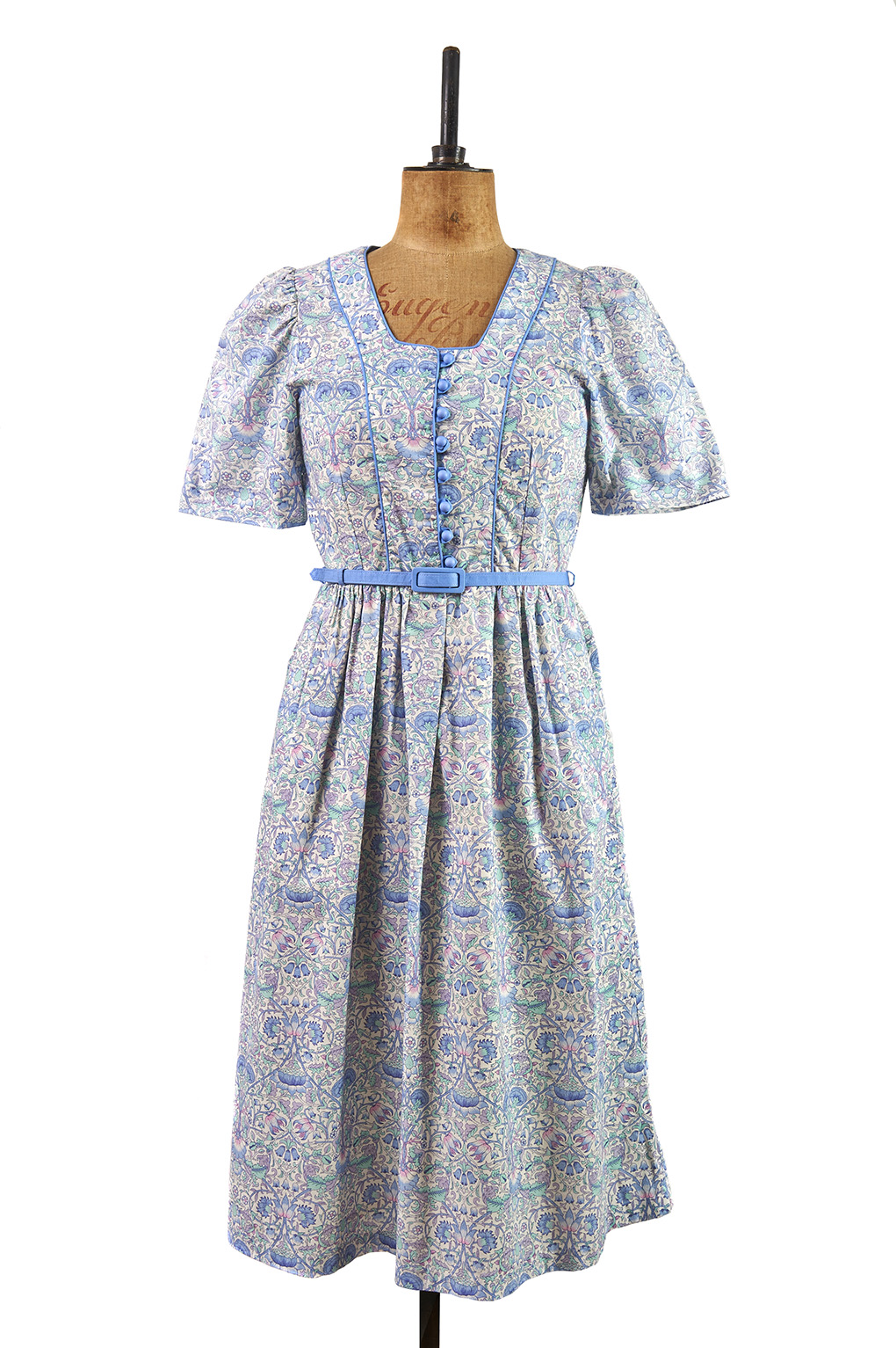 Liberty Print Dress by Marion Donaldson c.1970 | Size 12 - Margot & Hesse